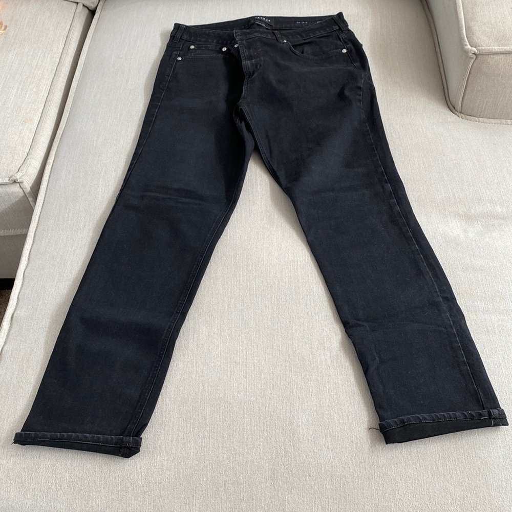 Mend jeans, Black
